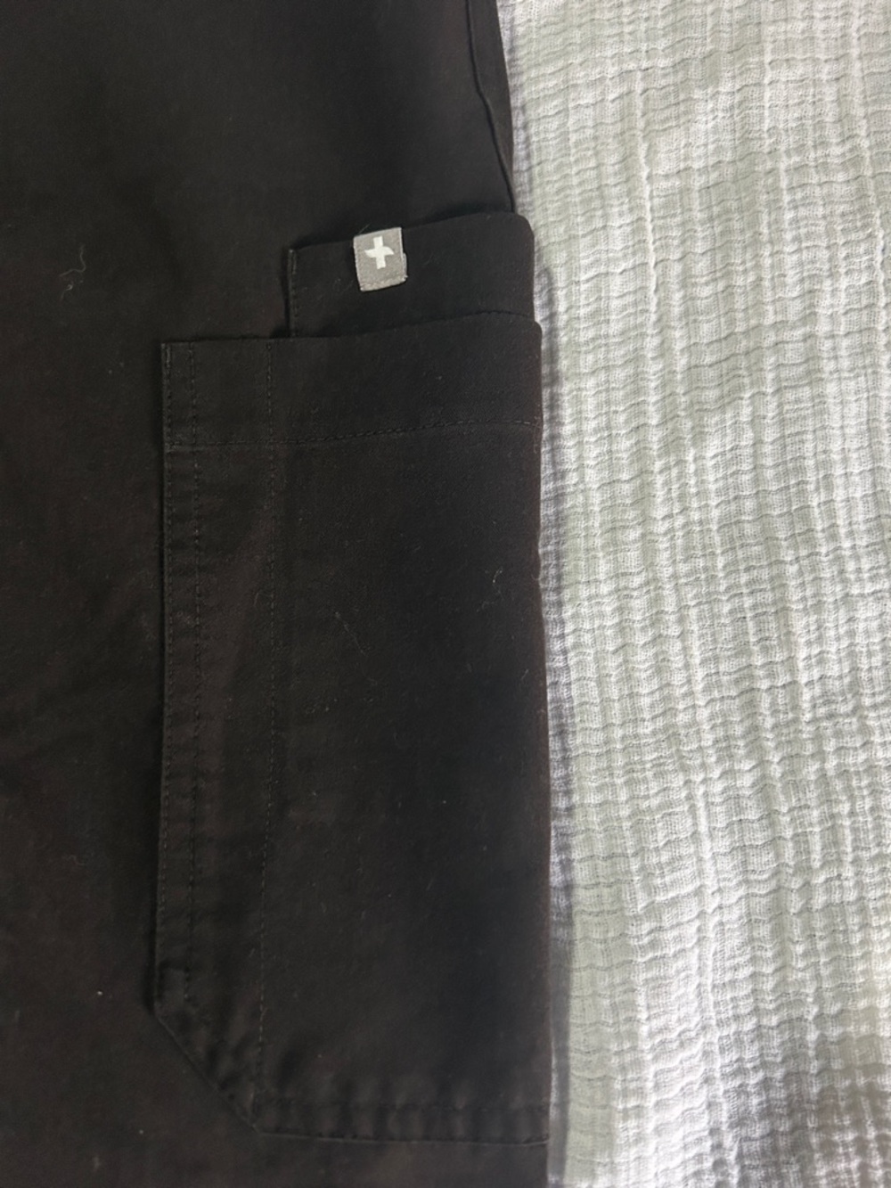 Figs Women’s Black Yola Pants XXS PETITE. Healthcare. Nurse. Vet. Doctor. - Picture 4 of 11